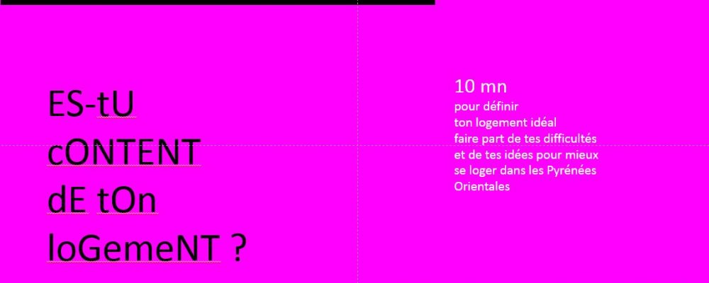 Étude « Es-tu content de ton logement »